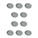 thumbnail image 1 of Bewildely Bandeja de flores, platillo para plantas, dureza decorativa, a prueba de golpes, decoraciones para exteriores, jardinera Base, soporte Gris 10Conjunto, 1 of 6