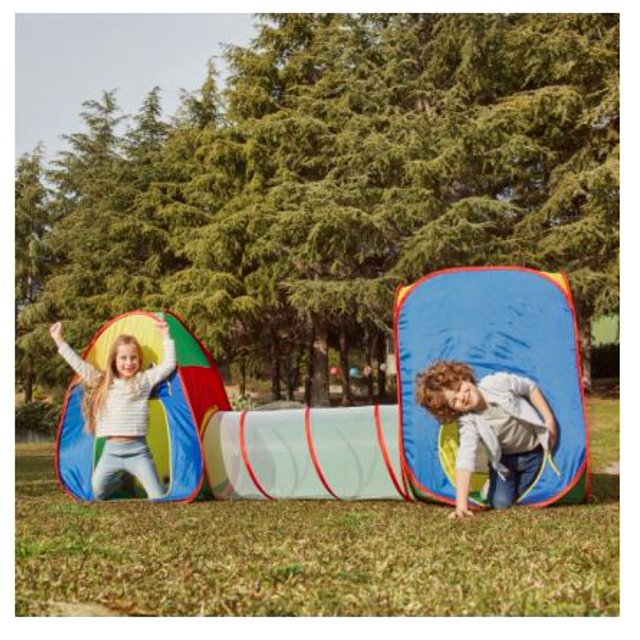 MEGA POP-UP XL IMAGINARIUM Casas, columpios, toboganes y juegos de jardín
