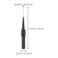 thumbnail image 2 of LOLIPPYY 8pcs Test Probe Kit Meter Probe Kit Assorted Color Stainless Steel for Electrical Testing, 2 of 8