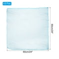 thumbnail image 2 of Uxcell Dance Scarves, 24" x 24" Juggling Scarves for Magic Music Juggling Movement Decoration Sky Blue 6 Pack, 2 of 6