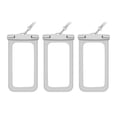 thumbnail image 1 of Eigraketly Pack de 3 funda impermeable para teléfono móvil funda para bolsa de deportes acuáticos subacuáticos Deportes acuáticos Blanco, 1 of 6