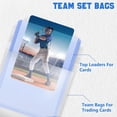 thumbnail image 4 of 200 Pcs Team Bag Top Loaders for Cards (100Pcs Team Bag Trading Card & 100Pcs Top Loaders Sleeves), Team Set Bags, 4 of 7
