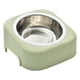 thumbnail image 1 of Raised Pet Bowl Prevent Slip 8 Degree Tilted Detachable Elevated Pet Food Dish for Cat Dog Green, 1 of 1