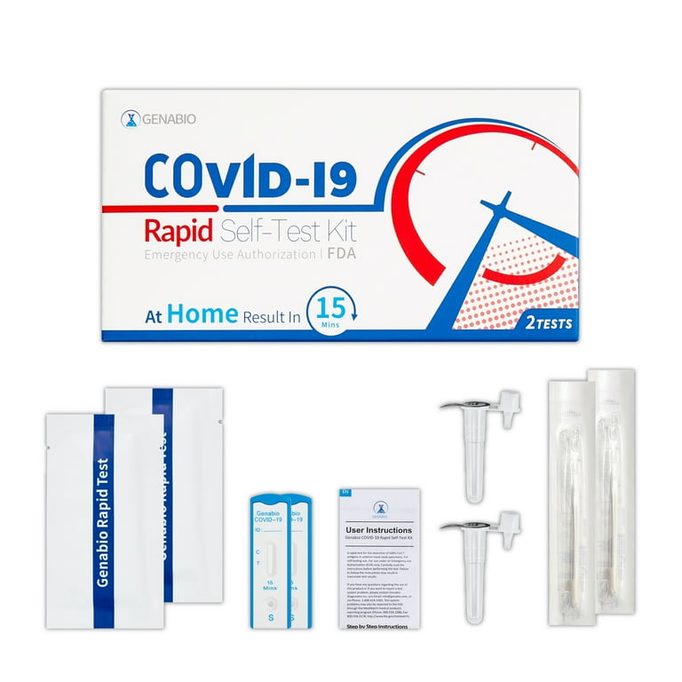Genabio COVID19 Rapid SelfTest Kit Walgreens