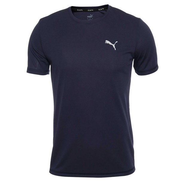 Playera Puma Run Favorite para Hombre 521110-06 azul marino M Puma 521110-06 PLAYERA RUN FAVORITE