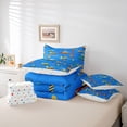 thumbnail image 6 of Castle Fairy Boys Girls Cartoon Truck Twin Bedding Sets,Car Theme Bedding Comforter Set, 6 of 8