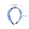 thumbnail image 4 of Unique Bargains 1 Pc Polkadots Headbands for Women Blue, 4 of 6