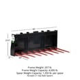thumbnail image 2 of Titan 60" Tine Bucket Silage Rake Manure 49" Hay Bale Skid Steer Loader Tractor, 2 of 9