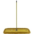 thumbnail image 3 of Industrial Dust Mop Kit – Includes 5 Inch Wide Closed Loop Mop Head, Fiberglass Handle, and Heavy-Duty Wire Frame – Commercial Grade - Yellow 48 Inch, 3 of 8