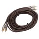 thumbnail image 4 of Cable RCA para coche de 5 m, 2 macho a 2 macho, cable de cobre de goma de silicona para sistema estéreo de subwoofers Jadeshay  A, 4 of 8