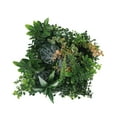 thumbnail image 1 of simhoa 25x25cm Simulation Grass Greenery Wall Panel Decor Realistic Wall Decoration for Terrace, Bathroom Multifunctional Accessory Style C, 1 of 8