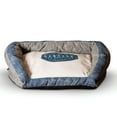 thumbnail image 4 of K&H Pet Products Genuine Logo Bolster, Grey/Blue, 21" x 30", 4 of 4
