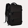 thumbnail image 3 of Grand Sac à Dos de Voyage, Sac à Dos Cabine, Sac à Dos de Randonnée, Sac de Sport Extérieur Imperméable, Sac de Jour Décontracté, Sac d'École pour Ordinateur Portable 16 Pouces avec Port de Charge USB, Compartiment pour Chaussures, 3 of 5
