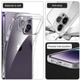 thumbnail image 4 of For Apple iPhone 14 Pro Clear Shockproof Soft Silicone Case, 4 of 6