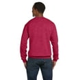 thumbnail image 2 of Hanes, The Unisex 7.8 oz., Ecosmart® 50/50 Crewneck Sweatshirt - HEATHER RED - L, 2 of 2