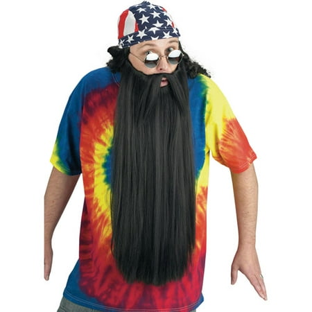 Beard with Mustache Adult Halloween Accessory