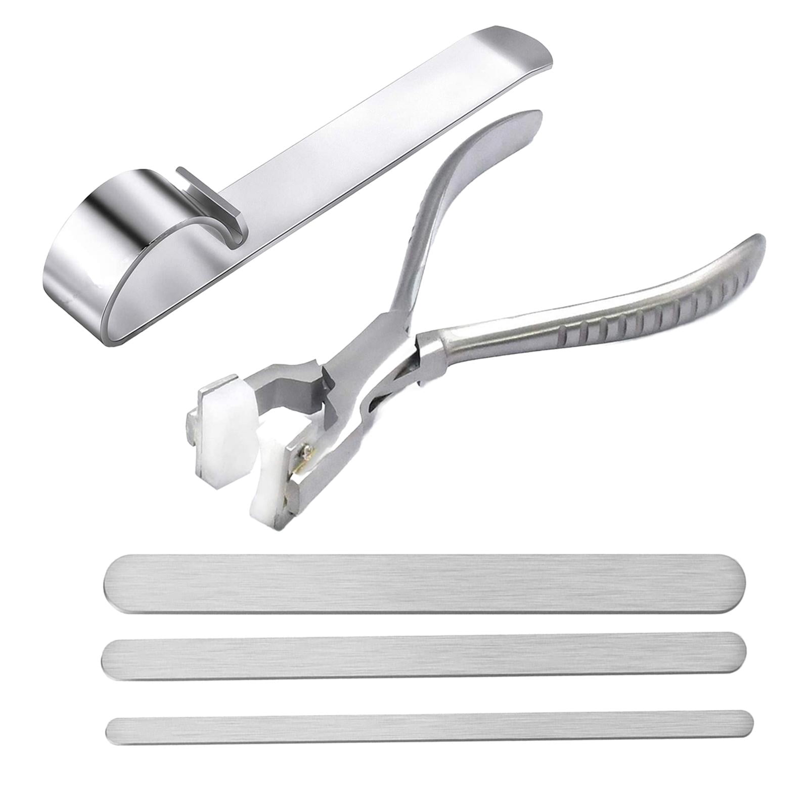 S SERENABLE 5Pcs Bracelet Bending Plier Bar Bending Tools Set Durable Equipment Bracelet Bender for Bracelets Bangles Metal Engraving