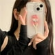 thumbnail image 3 of Apple espacio teléfono caso iPhone13inspromax gradiente 11 Rosa Suave caso 12 caso transparente 78p flor MOWB, 3 of 4