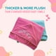 thumbnail image 3 of Toalla de baño para bebés Ultra-Homes Princess Pink 100% algodón, 3 of 7
