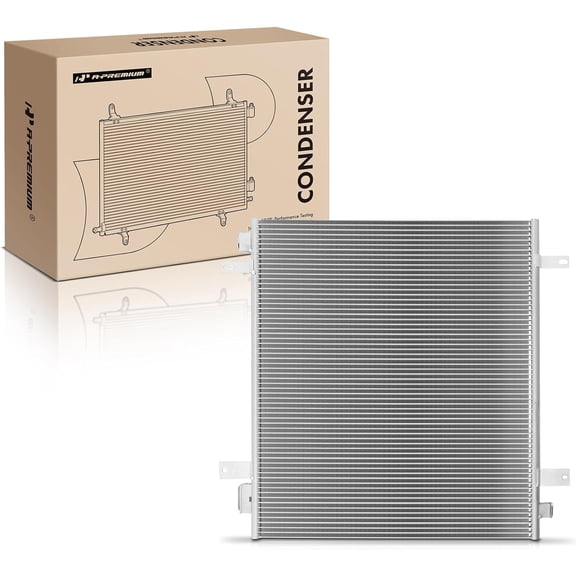 A-Premium Air Conditioning A/C Condenser Compatible with Chevrolet, GMC Models, C1500 C2500 C3500, K1500 K2500 K3500, 1988-1990