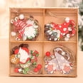 thumbnail image 4 of Adornos Colgantes De Madera Perfecl Gnomo Navidad 12x, 4 of 8