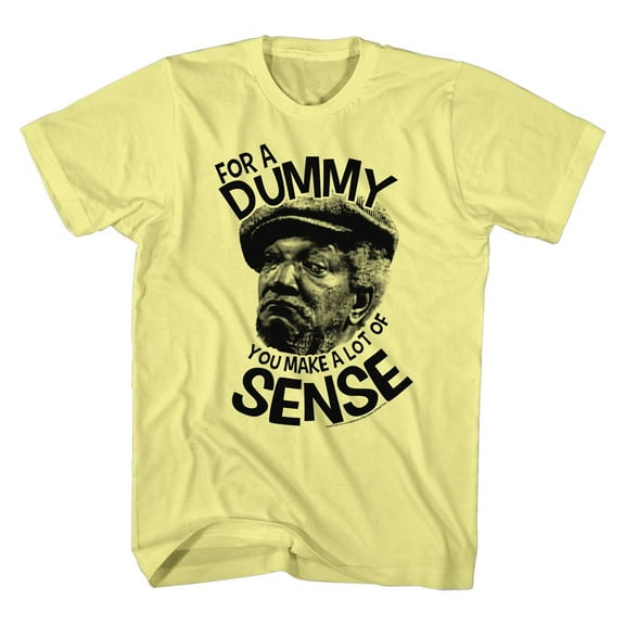 Redd Foxx You Smart Yellow Heather Adult T-Shirt