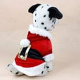 thumbnail image 2 of Nuevo disfraz de Papá Noel para perros, S, ropa navideña para mascotas, abrigo con capucha de invierno, ropa para perros, ropa para mascotas, Chihuahua, Yorkshire, caniche, 2 of 5