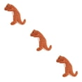 thumbnail image 4 of Juguete Molar Dinosaurio Artificial Reutilizable Methold Naranja, 4 of 6