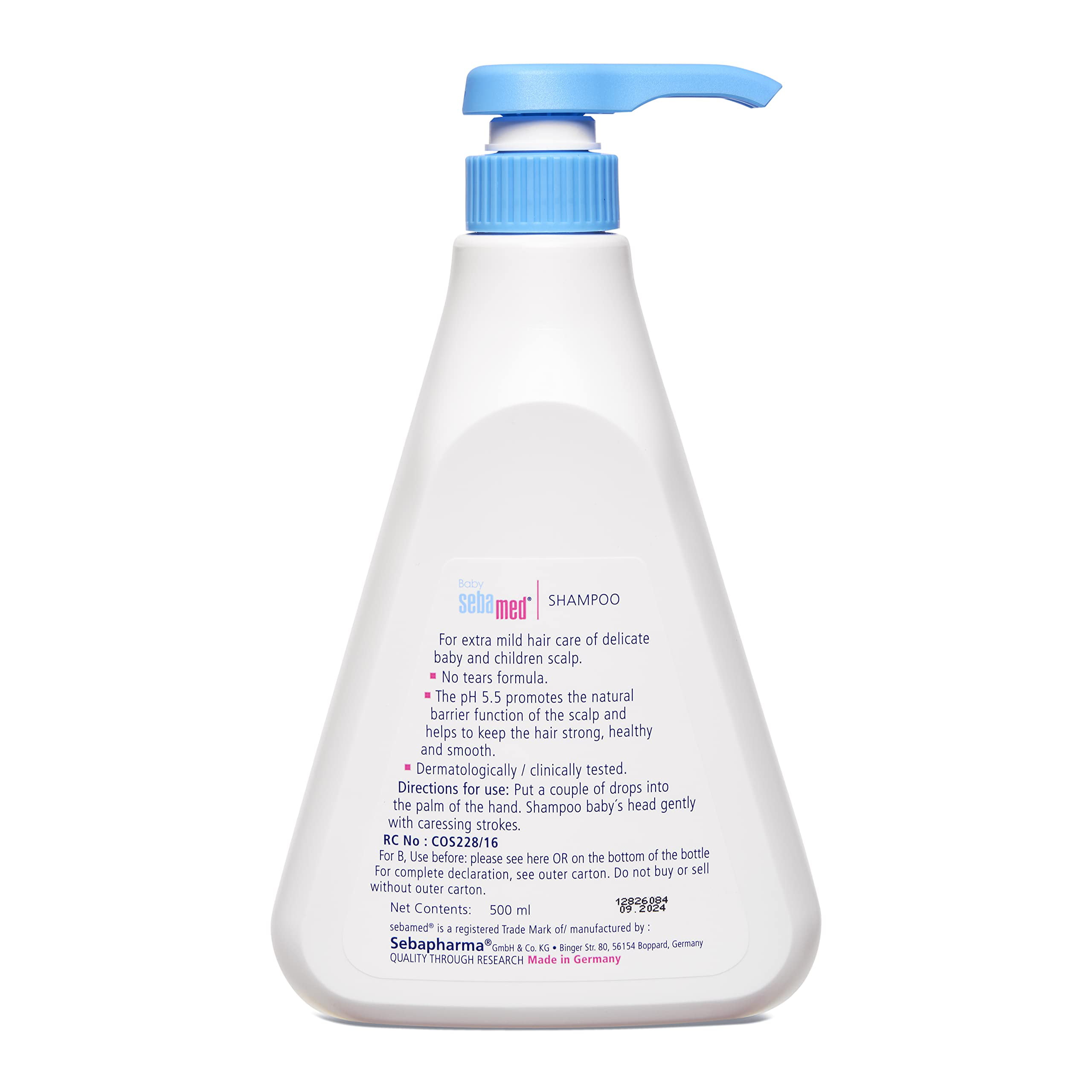 Tilgængelig Udvikle Indflydelse Sebamed Baby Shampoo 500ml|Ph 5.5| Camomile|Natural moisturisers|No tears  formula|For delicate scalp - Walmart.com