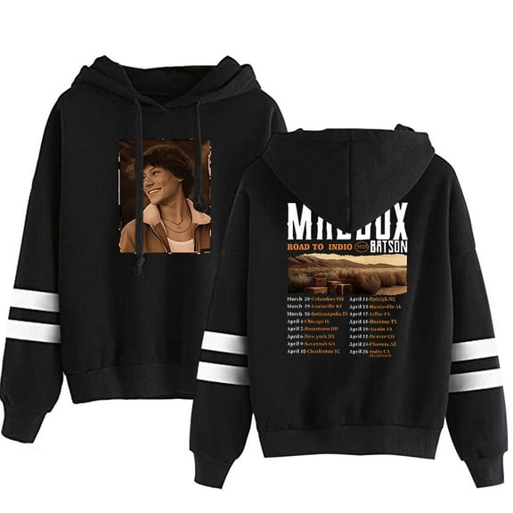 Maddox Batson Road To Indio Tour 2025 Men/Women Hoodie Streetwear Sweatshirt Long Sleeve Hooded