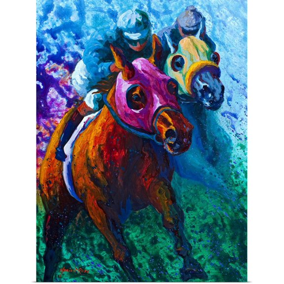 Great BIG Canvas | Rolled Marion Rose Poster Print entitled Blue Bloods