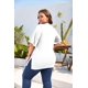 thumbnail image 3 of Blusa tipo túnica para mujer Hailey, talla grande, talla grande, XXL, verano, 3 of 5