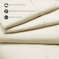 thumbnail image 2 of PureCare Luxury Microfiber Wrinkle Resistant Bed Sheet Set Grey Queen 300 - 499,299 and Below, 2 of 2