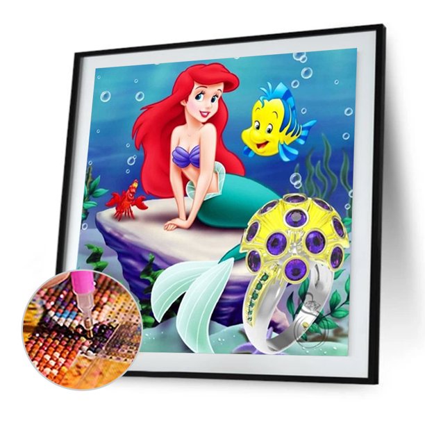 Cuadros Decorativos 5D bricolaje completo taladro diamante pintura belleza Cruz puntada mosaico Kits (D245) Likrtyny embutido en tela