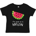 thumbnail image 3 of Inktastic I'm One in a Melon Watermelon Humor Boys or Girls Toddler T-Shirt, 3 of 5