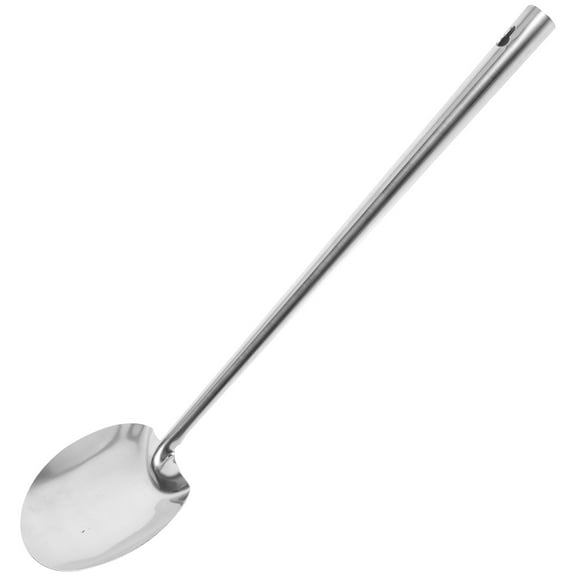 Stainless Steel Wok Spatula Cooking Utensil with Long Handle for Kitchen Use