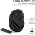 thumbnail image 6 of Chumajor Wireless Mouse, D-09 Computer Mouse USB Cordless Mice for Laptop, Ergo Grips, Lightspeed 5-Level 2400 DPI, 16 Months Battery, Portable for PC Mac Chromebook, 6 of 7