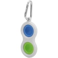 thumbnail image 2 of Simple   Toy, Portable Stress Relief Silicone Handheld Mini Keychain Early Education Brain Teaser Push Bubble Sensory Keychain Toy For Students And Adults, 2 of 8