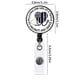 thumbnail image 3 of Insignia de enfermera Hebilla Love Estetoscopio Hebilla fácil de tirar Insignia retráctil Hebilla de certificado fácil de tirar Wmkox8yi sjalhkljlk3642, 3 of 7
