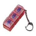 thumbnail image 1 of HUASHENG Bubble Base Four Button Clicky Mechanical Toy | Stim Toy Stress (Black Base Transparent Red Keycaps), 1 of 5