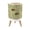 Color 2, variant on Small Trash Can with Lid Bison Wildlife Watercolor Seamless Prairie Grass Rocks Earth Tone 1.8 Gallon Dog Proof Trash Can Round Garbage Can Waste Bin Wastebasket for Bathroom Bedroom Living Room