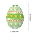 thumbnail image 2 of SIYTUAU Easter Themed Paper Lantern Set Of 5 Rabbit Chick Colored Egg Design Green Hanging Decoration For Party And Home Decor, 2 of 7