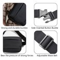 thumbnail image 4 of PU Bolsa de cofre al aire libre Bolsa de cuerpo cruzado elegante Correa ajustable Bolsa de viaje al aire libre, 4 of 8