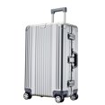 thumbnail image 2 of All Aluminum-magnesium Alloy Luxury Entire Hard Metal Case 24" Luggage Silver, 2 of 5