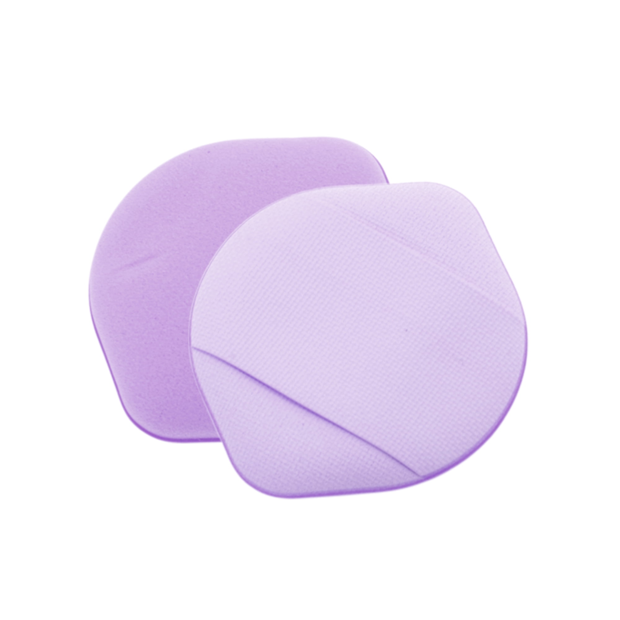 Unique Bargains 5 Pcs Gourd Shape Face Makeup Sponge for Travel Purple