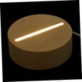 thumbnail image 4 of BRIGHTFUFU 1Pack Night Lamp Base White Flat Bottom Structure Home Users Living Room Night Use, 4 of 7