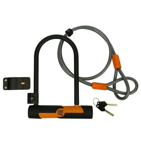 OnGuard Double Team Bicycle U-Lock and Cable Combo