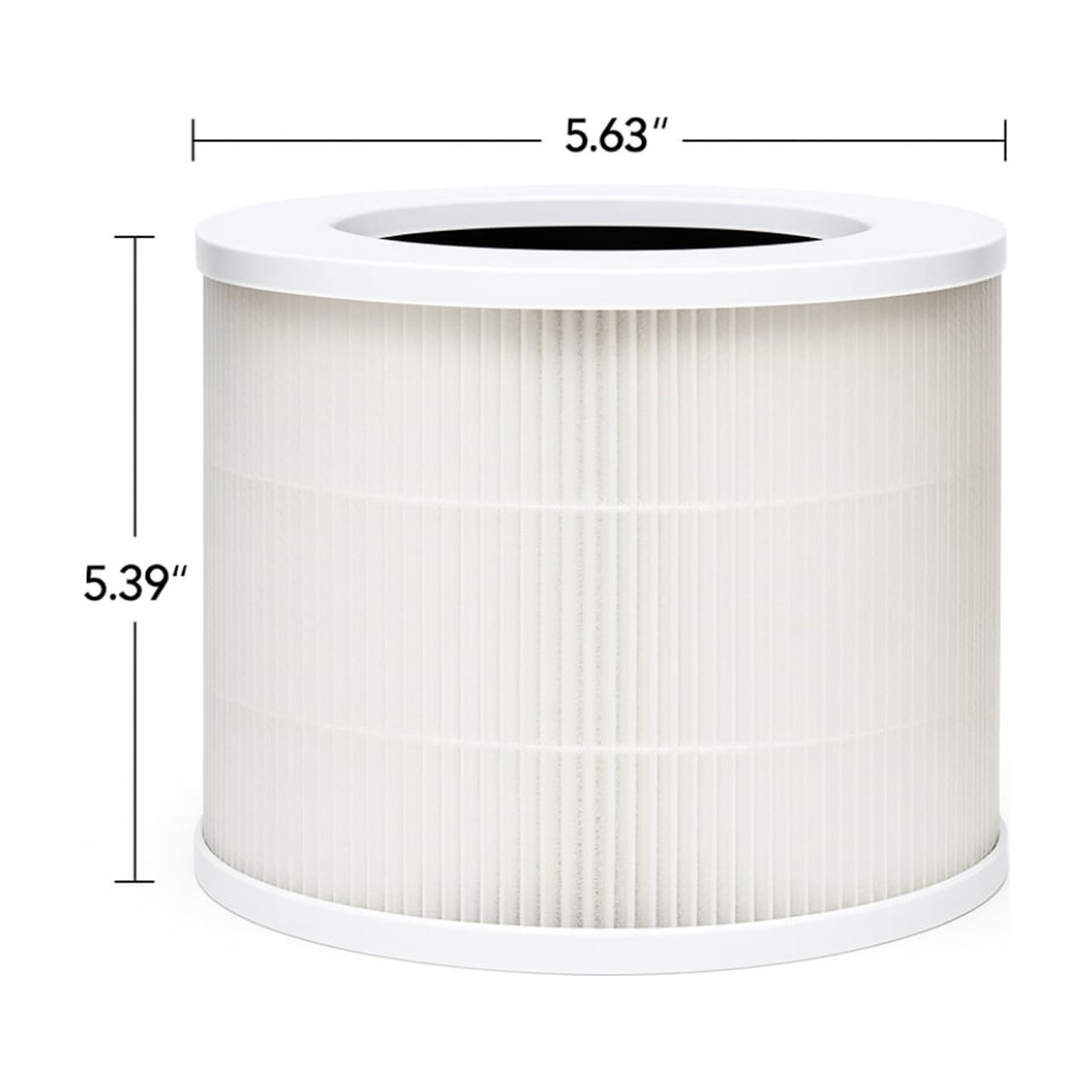 Nispira GXZ-AP01 3-in-1 True HEPA Activated Carbon Filter Replacement For Proton Pure Portable Air Purifier Remove Smoke, 2 Pack