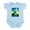Sky Blue, variant on CafePress - Ukrainian President Zelenskyy Ukraine Fl Body Suit - Baby Light Bodysuit, Size Newborn - 24 Months
