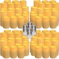 thumbnail image 2 of Set de 72 velas impermeables sin llama para exteriores YOROXRG, 2 of 7